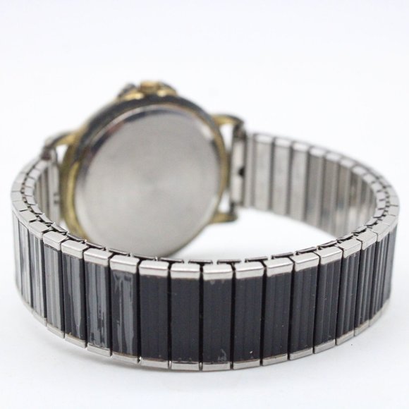 Vintage Time Square Watch Men Silver Tone Classic Retro Stainless Steel - Picture 7 of 8